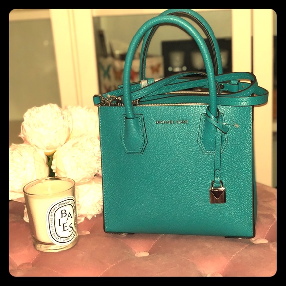 michael michael kors mercer leather crossbody